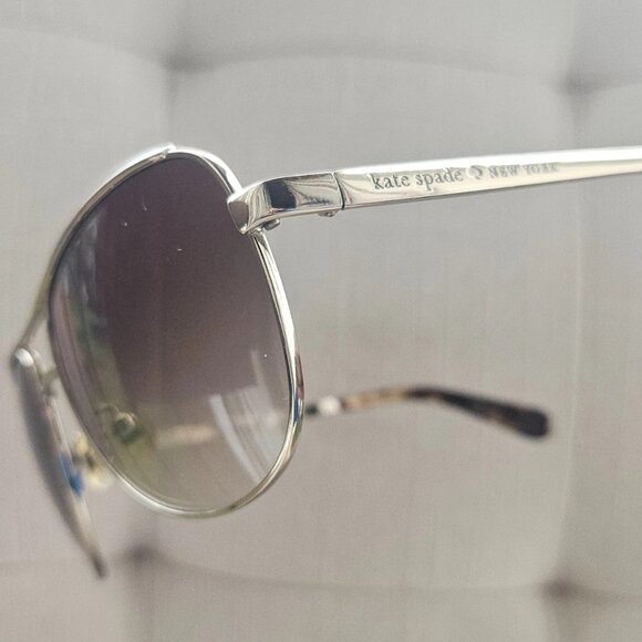 Kate Spade Women Sunglasses DUSTY/S OEQ6 Y6 Ee Wear Gold Tone Shades Rare